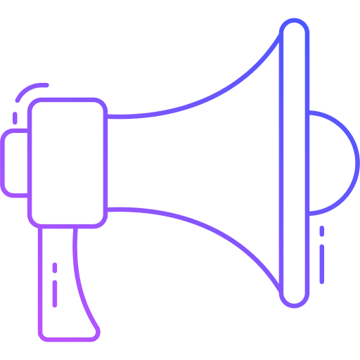 Megaphone loud speaker announcement speaker icon Megaphone loud speaker announcement speaker icon