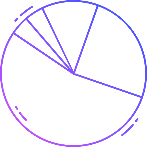 Pie chart marketing chart pie chart icon Pie chart marketing chart pie chart icon