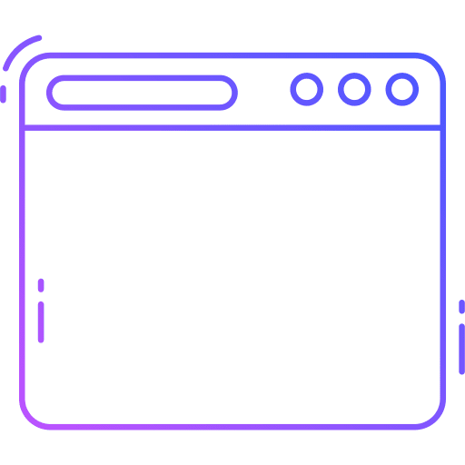 Browser page search www icon Browser page search www icon