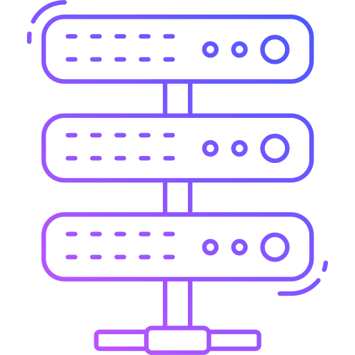 Servers network storage servers icon Servers network storage servers icon