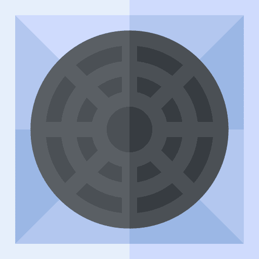 Drain architecture shower miscellaneous icon Drain architecture shower miscellaneous icon