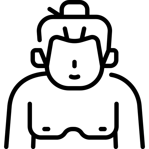 Rikishi person sports and competition user icon Rikishi person sports and competition user icon