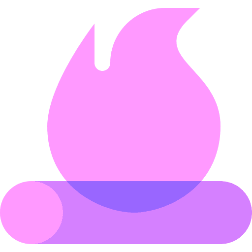 Bonfire holidays firewood bonfire icon