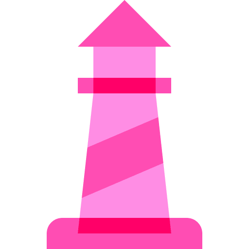 Lighthouse building lighthouse orientation icon