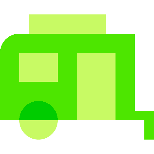 Caravan transportation camper van holidays icon Caravan transportation camper van holidays icon
