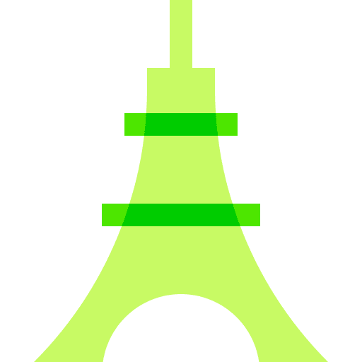 Eiffel tower landmark monument architecture and city icon Eiffel tower landmark monument architecture and city icon