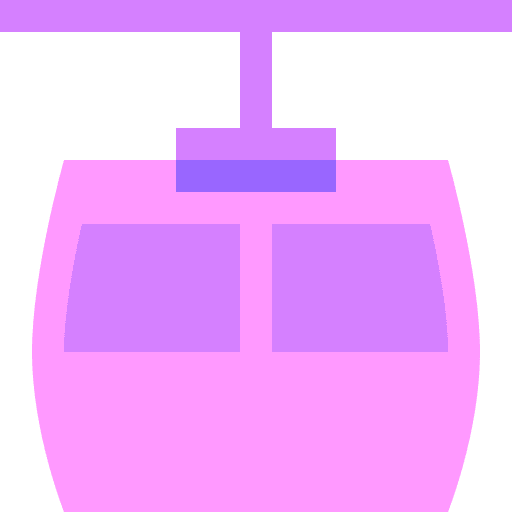 Funicular cableway funicular cable car icon Funicular cableway funicular cable car icon