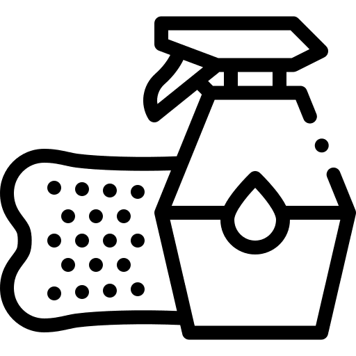 Sprayer cleaning sprayer wash icon