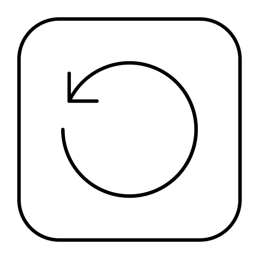 Refresh restart arrows multimedia icon
