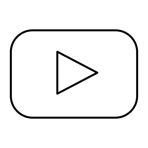 Youtube video social media music and multimedia icon