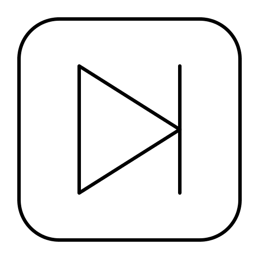 Forward ui skip button forward icon