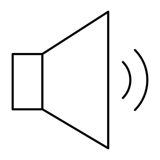 Speaker sound speaker volume icon
