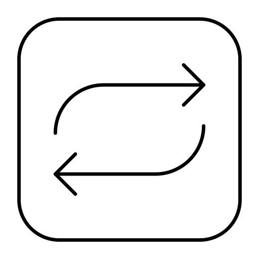 Repeat multimedia direction repeat icon