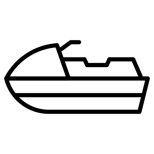 Boat vehicle motor boat icon