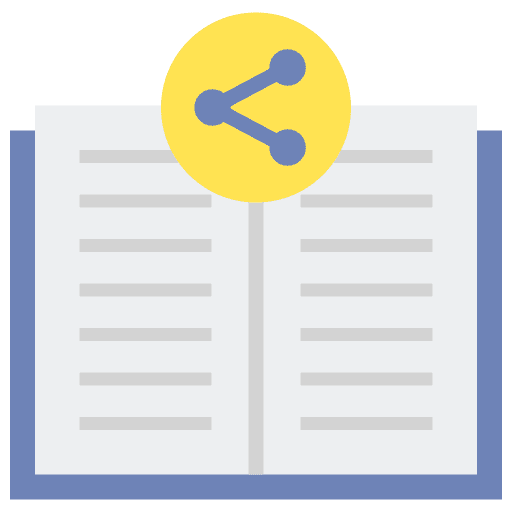 Books reuse share book icon