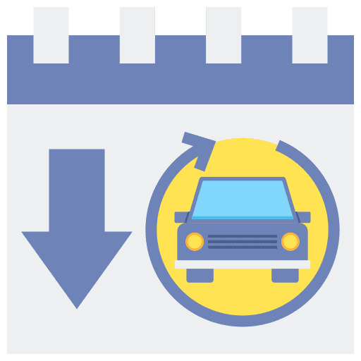 Driving sustainable sustainability recycling icon