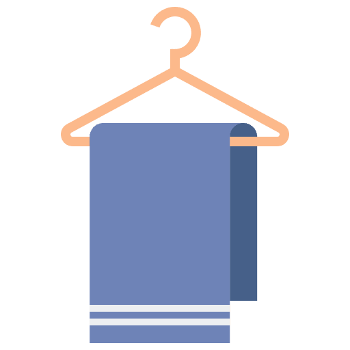 Towels towels wiping clothes hanger icon