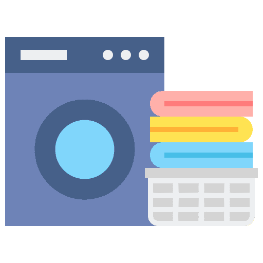 Laundry household washing machine housekeeping icon