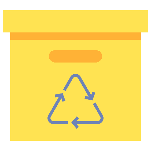 Recyclable recyclable ecology recycling icon