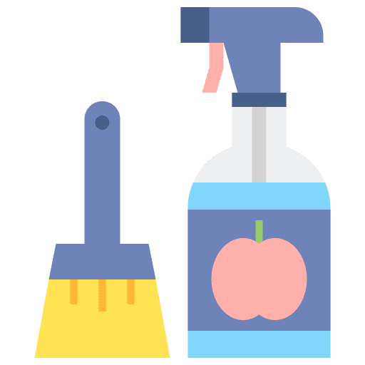 Cleaning water recycling vinegar icon