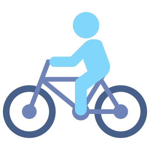 Riding ride cyclist cycling icon
