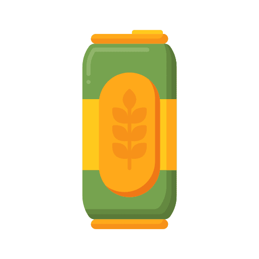 Beer can soda can beer can food and restaurant icon
