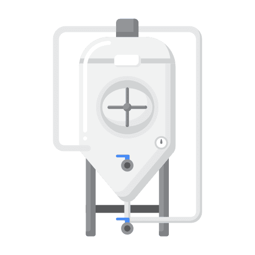 Brewery brew boiler brewing icon