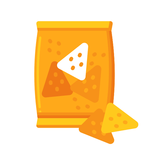Chips potato potato chips snack icon