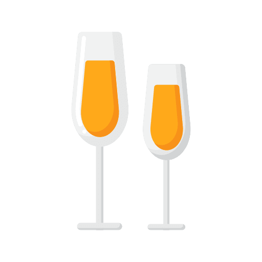 Tulip glass alcoholic drinks pub pint icon