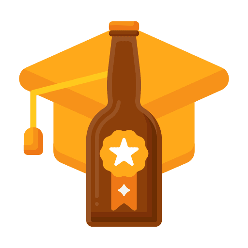 Beers pint drink alcohol icon