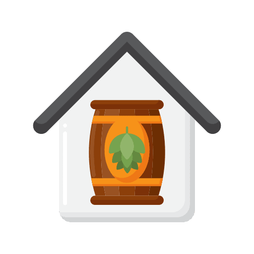 Brewery alcoholic drink fermentation pub icon