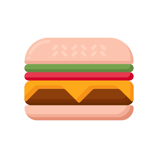 Burger salad hamburger burger icon