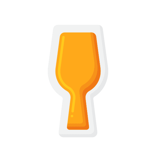 Glass alcoholic drink pub glass icon