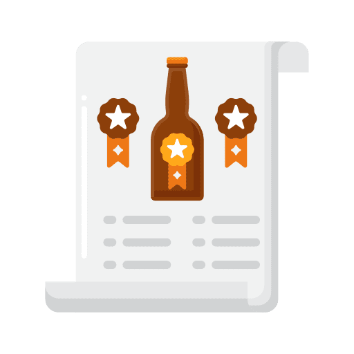 Recipe book recipes file food icon