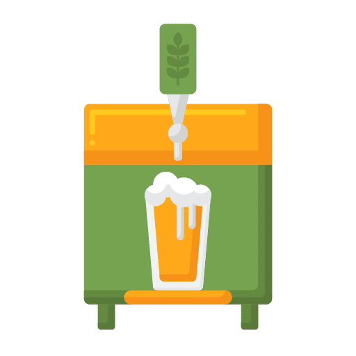 Tap beer drink pub icon
