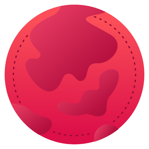 Mars planet mars miscellaneous icon