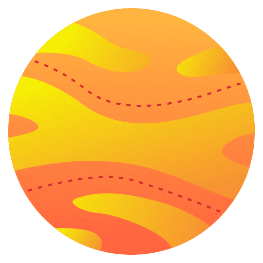 Venus space venus planet icon