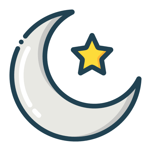 Crescent moon crescent moon muslim faith icon Crescent moon crescent moon muslim faith icon