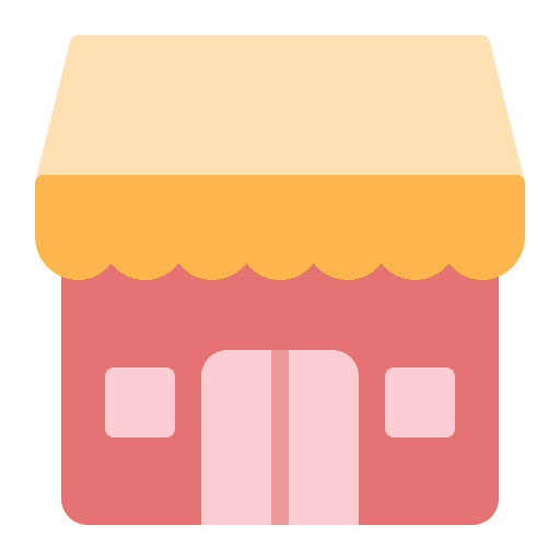 Store groceries store shop icon