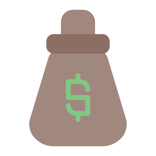 Money bag dollar symbol money bag bank icon Money bag dollar symbol money bag bank icon