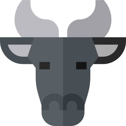 Gnu mammal animals animal kingdom icon