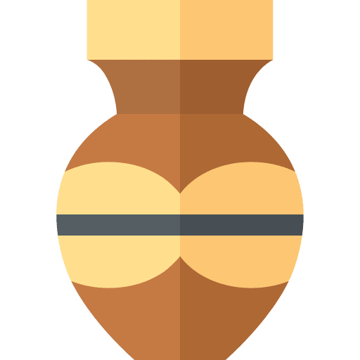 Pottery handcraft art pottery icon