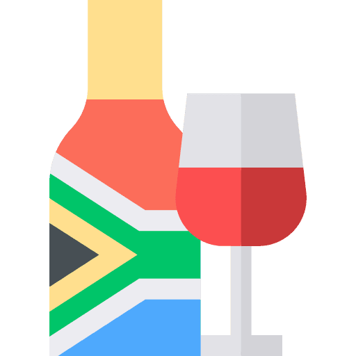 Wine south africa alcohol wine icon Wine south africa alcohol wine icon