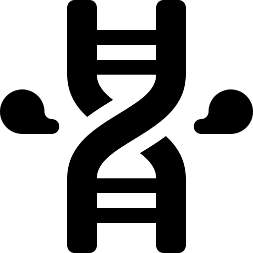 Genetics dna structure education genetics icon