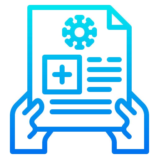 Report medical healthcare and medical report icon