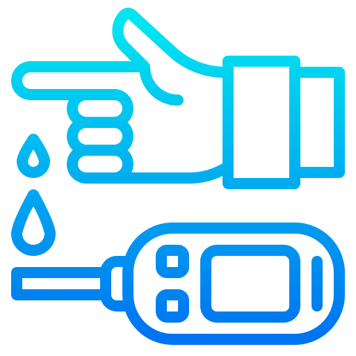 Blood test medical laboratory blood test icon