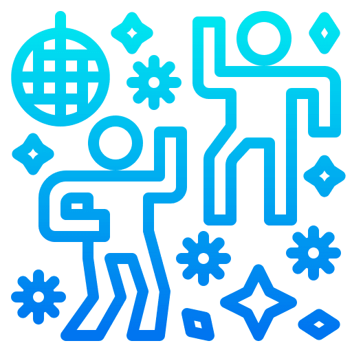 Party coronavirus covid 19 people icon