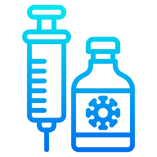 Syringe drug medical healthcare and medical icon
