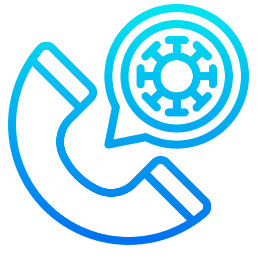 Telephone call phone telephone call health and care icon