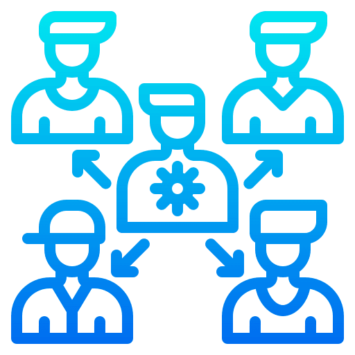 Virus transmission healthcare and medical coronavirus spreading icon